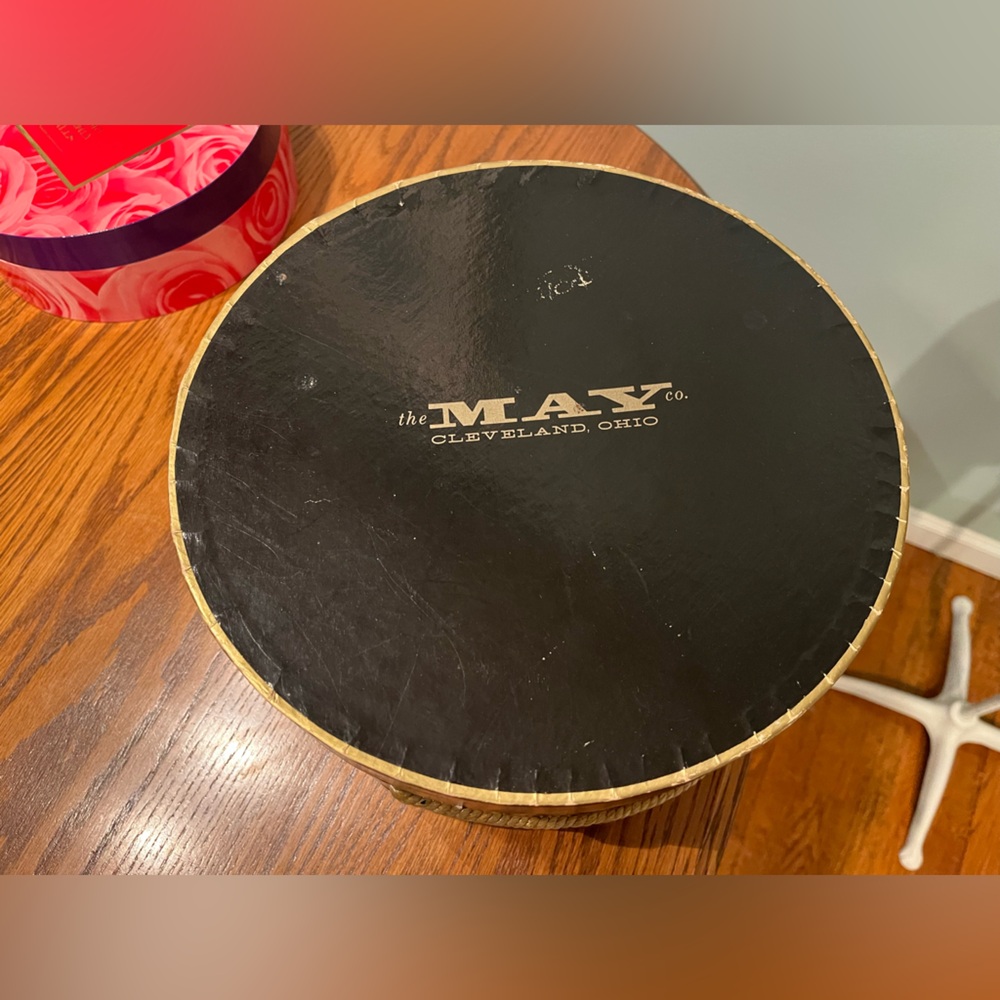 Vintage “The May Co., Cleveland, Ohio” Hat Box